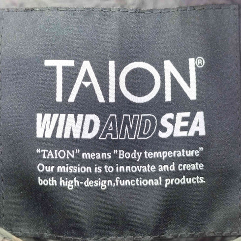 ウィンダンシー WIND AND SEA 26ss コラボ INNER DOWN カモフラージュ インナーダウン ジャケット メンズ JPN:M