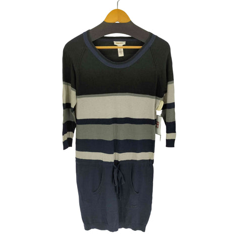 ディーゼル DIESEL ボーダー ニット ワンピース レディース import:S
