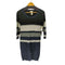 ディーゼル DIESEL ボーダー ニット ワンピース レディース import:S