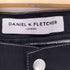 ダニエルフレッチャー DANIEL W. FLETCHER コントラストステッチ 裾ボタン ストレートパンツ メンズ