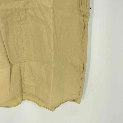 セオリー theory ECO CRUNCH WASH SLIT FRONT SL リネン混 ノースリーブ & ECO CRUNCH WASH TREECA JOGGER クロップド丈 リネン混 ジョガーパンツ セットアップ レディース TOPS:S / PANTS: XS