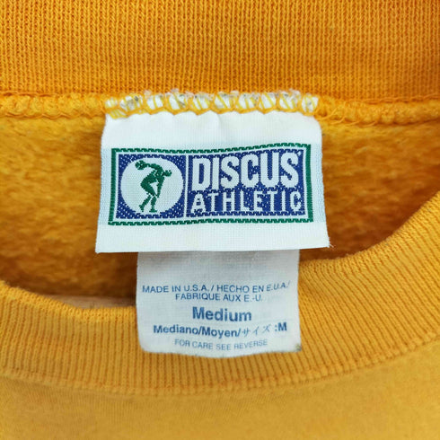 ディスカス DISCUS 90 USA製 ラグラン ブランク クルーネック スウェット メンズ import:M