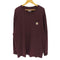カーハート Carhartt WORKWEAR L/S POCKET T-SHIRT 長袖 ポケットTシャツ メンズ XL