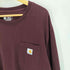 カーハート Carhartt WORKWEAR L/S POCKET T-SHIRT 長袖 ポケットTシャツ メンズ XL