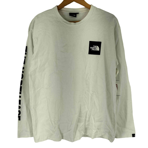 ザノースフェイス THE NORTH FACE L/S SQUARE LOGO TEE スクエア ロゴ 長袖 Tシャツ メンズ JPN:L