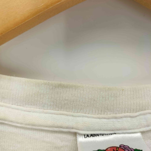 フルーツオブザルーム FRUIT OF THE LOOM 00s 企業プリント クルーネック 半袖Tシャツ メンズ L