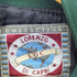 90s LORENZO DI CAPRI カナダ製 袖ナイロン スタジャン メンズ 42