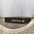 バッカ BACCA メッシュ ニット レザータンクトップ レディース JPN:38