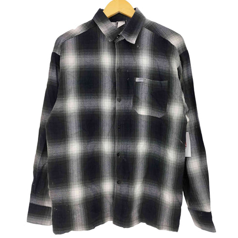 キャルトップ CALTOP アクリル オンブレチェック L/S シャツ メンズ import:S