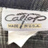 キャルトップ CALTOP アクリル オンブレチェック L/S シャツ メンズ import:S