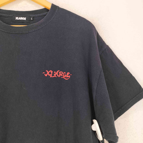 エクストララージ XLARGE ピンナップガール 両面プリント クルーネック 半袖 Tシャツ メンズ XL