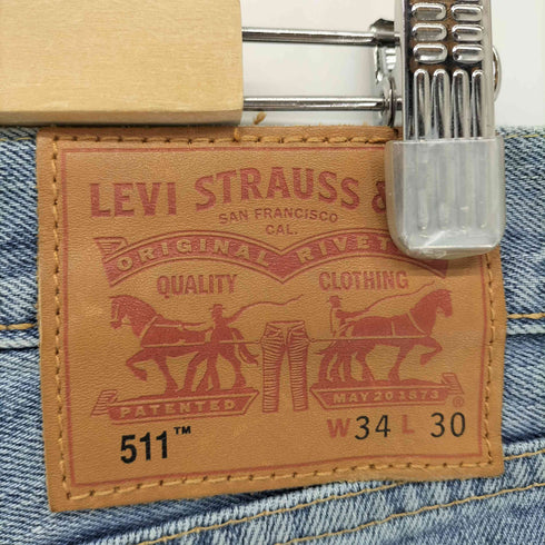 リーバイス Levis 511 ダメージ加工 スリムフィットデニムパンツ メンズ 34