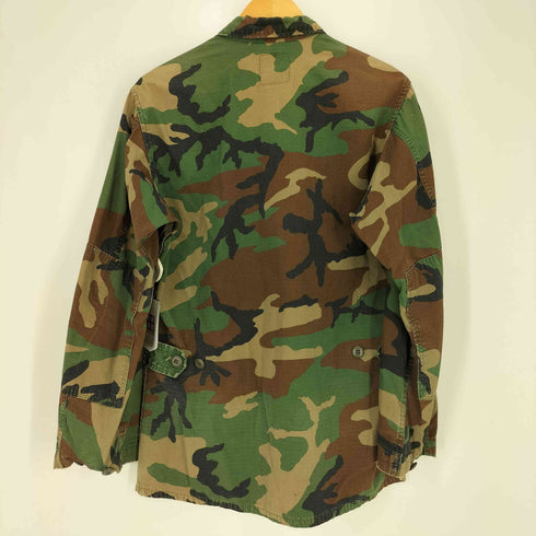 ユーエスアーミー U.S. ARMY Woodland Camo Camouflage BDU Shirt Jacket ウッドランドカモ メンズ SMALL-REGULAR