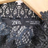 ザラ ZARA 総レース ワンピース ドレス レディース import:L