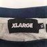 エクストララージ XLARGE CONTRAST STRIPE L/S RINGER TEE ロゴプリント 長袖 Tシャツ メンズ import:XL