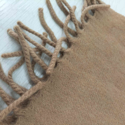 ランセル LANCEL CASHMERE100% カシミヤ100% フリンジ マフラー レディース