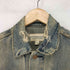 デニムアンドサプライラルフローレン DENIM&SUPPLY RALPH LAUREN USED加工 カモ柄切り替えデニムジャケット メンズ import:M
