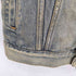 デニムアンドサプライラルフローレン DENIM&SUPPLY RALPH LAUREN USED加工 カモ柄切り替えデニムジャケット メンズ import:M