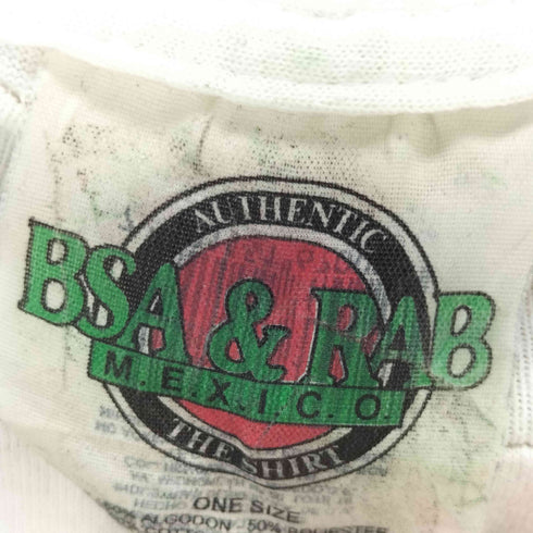 BSA & RAB プリント 半袖Tシャツ メンズ ONE SIZE