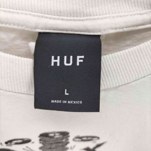 ハフ HUF SOULSVILLE USA S/S TEE 両面プリント 半袖 Tシャツ メンズ L
