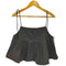 オオトロ OHOTORO PLEATED CAMI TOP テクスチャー キャミソール レディース