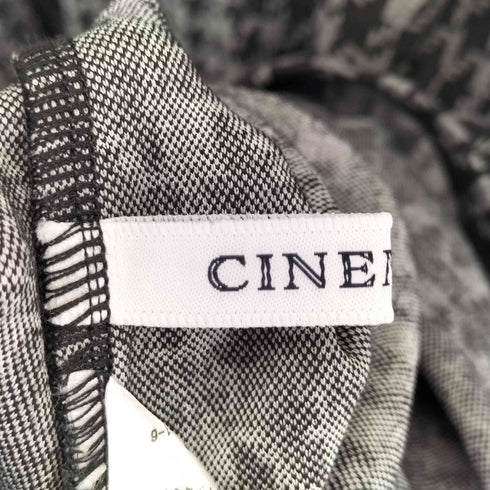 CINEMATIQ 2WAYレースカラーストレッチワンピース レディース L
