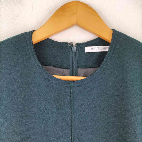 ビューティーアンドユースユナイテッドアローズ BEAUTY & YOUTH UNITED ARROWS エコポリエステル ループフレアワンピース レディース import:S