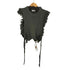 ハイク HYKE FRINGE SWEATER VEST フリンジセーターベスト ニットビスチェ レディース