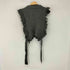 ハイク HYKE FRINGE SWEATER VEST フリンジセーターベスト ニットビスチェ レディース
