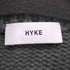 ハイク HYKE FRINGE SWEATER VEST フリンジセーターベスト ニットビスチェ レディース
