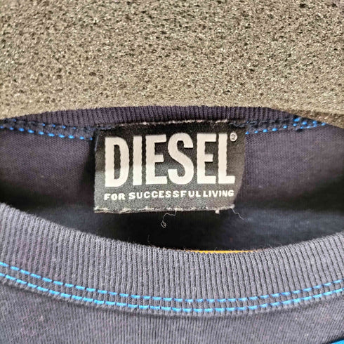 ディーゼル DIESEL T-RAGLEN ラグラン 切替 Tシャツ メンズ import:XL