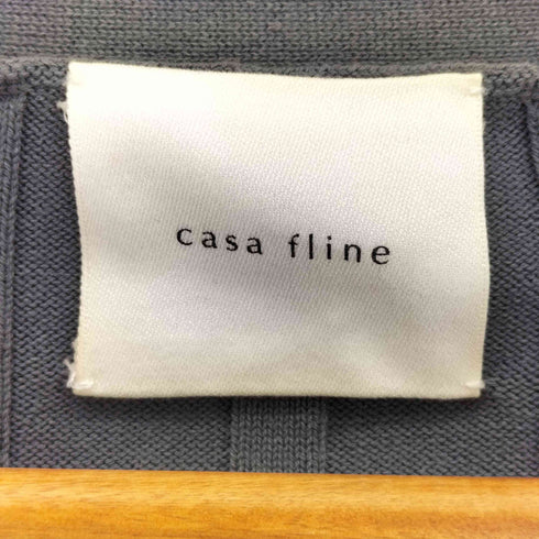カーサフライン CASA FLINE ランダムニットミドルカーディガン レディース FREE