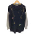 ツモリチサト TSUMORI CHISATO ビーズ デザイン ツートンカラー ナイロン アンゴラ クルーネック ニット レディース JPN:2