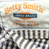 BETTY SMITH コットンリネン ギンガムチェック フレア ペインターパンツ Y2K レディース JPN:L
