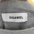 ディガウェル DIGAWEL COLOUR SCHEME RIB SWEATER リブカラー スウェットセーター メンズ JPN:2