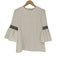 ボーダーズアットバルコニー borders at balcony TWILL TOP ボーダー 柄 ツイルトップ ブラウス プルオーバー レディース JPN:38