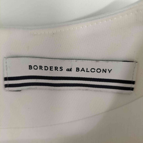 ボーダーズアットバルコニー borders at balcony TWILL TOP ボーダー 柄 ツイルトップ ブラウス プルオーバー レディース JPN:38