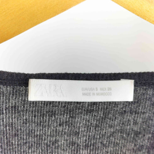 ザラ ZARA コンビネーションレーストップジャケット レディース import:S