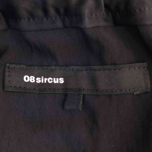 ゼロエイトサーカス 08sircus 22AW Milling satin easy pants ミラーリングサテンイージーパンツ メンズ 5
