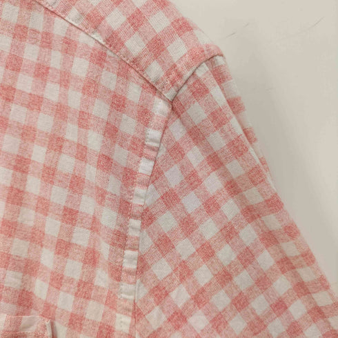 バブアー Barbour Kane Tailored Gingham Shirt ギンガムチェック 3点留 ボタンダウン 長袖 シャツ メンズ import:M