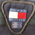 トミーヒルフィガー TOMMY HILFIGER 90S ウール ポリ 裏地 チェック ハーフ コート メンズ import:L