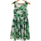 アベニールエトワール Aveniretoile LEAF PRINT CHIFFON DRESS レディース 36