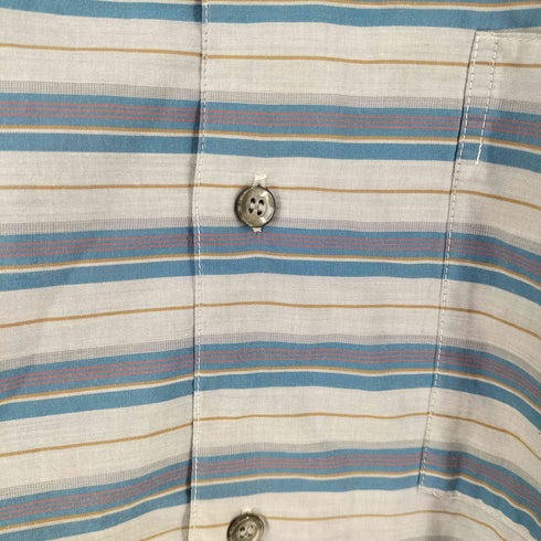 クリスチャンディオール Christian Dior MONSIEUR OLD ボーダー S/S シャツ メンズ JPN:M