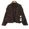 ザラ ZARA 26ss FAUX SUEDE JACKET フェイクスエードストラップジャケット レディース import:L