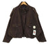 ザラ ZARA 26ss FAUX SUEDE JACKET フェイクスエードストラップジャケット レディース import:L