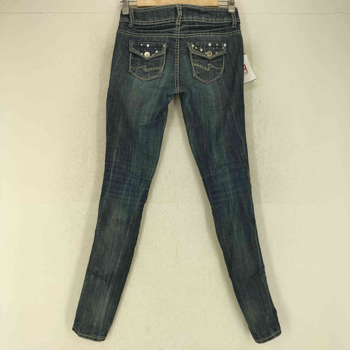 ALMOST FAMOUS オールモスト・フェイマス スタッズ デニム スキニーパンツ Y2K レディース 1