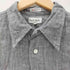ポールスミスロンドン Paul Smith LONDON MADE IN ITALY イタリア製 リネン 100% カスリ 両ポケ 長袖 シャツ メンズ import:L