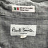 ポールスミスロンドン Paul Smith LONDON MADE IN ITALY イタリア製 リネン 100% カスリ 両ポケ 長袖 シャツ メンズ import:L
