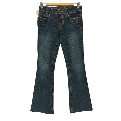 エドウィン EDWIN C-SEVENTEEN ブーツカット フレア デニムパンツ レディース S