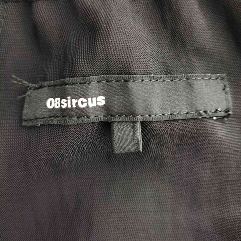 ゼロエイトサーカス 08sircus 23SS VISCOSE WOOL STRETCH EASY PANTS ビスコースウール ストレッチ イージーパンツ メンズ 5